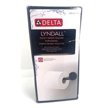 Delta Lyndall Matte Black Toilet Paper Holder LDL50 MB - £13.54 GBP