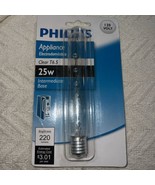 Philips Incandescent Clear T6.5 Lamp 25 Watts Intermediate Base - $8.06 CAD