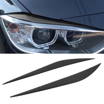 2pcs Car   Headlight Eyebrow Stickers Cover Mask Decoration for  3 Series F30 F3 - £93.23 GBP