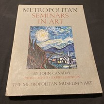 1958 Metropolitan Seminars In Art Portfolio 3 Expressionism J Canaday - £12.34 GBP