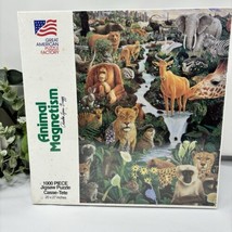 Animal Magnetism 1,000 Piece Puzzle by Great American Puzzle Factory - 1... - $13.10