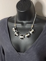 Heavy White House Black Market Necklace Adjustable 18 To 20 Inches Long - £36.05 GBP