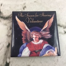 The Season Of Sharing Volunteer Refrigerator Magnet Angel Christmas Collectible - £3.88 GBP