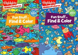 Highlights Hidden Pictures - Fun Stuff to Find &amp; Color Coloring &amp; Activity Book - £8.57 GBP