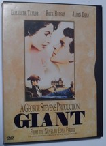 Giant 2001 DVD video US Pressing Elizabeth Taylor Rock Hudson James Dean VG+  - £11.84 GBP