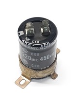CEB 220MFD450 Capacitor  - $35.11 CAD