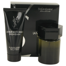 Yves Saint Laurent La Nuit De L&#39;Homme Cologne 2 Pcs Gift Set - £159.27 GBP