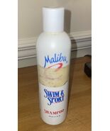 Malibu C Swim &amp; Sport Shampoo Vintage 8 Oz Bottle - $16.34