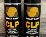 Break Free CLP Cleaner/Lubricant/Preservative 12 oz Aerosol ~ Lot of 2 - $43.53