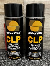 Break Free CLP Cleaner/Lubricant/Preservative 12 oz Aerosol ~ Lot of 2 - £34.39 GBP