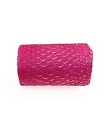 A lot of  TWO authentic Fish Skins Hide Leather Craft Supply Magenta - $11.87