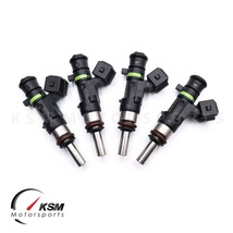 4 x Fuel Injectors fit Bosch 0280158123 440c 42lb Long Nozzle EV14ST E85 - £124.45 GBP