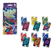 Mattel Games UNO Splash Card Game for Outdoor Camping, Travel and Family... - $14.84