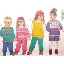Butterick Sewing Pattern 3574 Top Shorts Pants Toddler Size 4-6 - £7.16 GBP