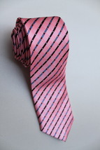 Pink Black Blue Red White striped 5cm Necktie - $19.99
