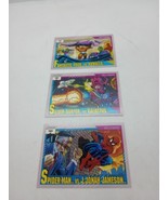 1991 Impel Marvel Universe Series 2 Arch Enemies Lot C Spiderman  - €2,13 EUR