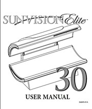 Sunvision Tanning Bed Elite User Manual Sun Vision Bed Operation Manual ... - $9.90