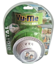 Vu-Me Digital Photo Frame Golf Ball Displays 70 Digital Photos New - £6.30 GBP