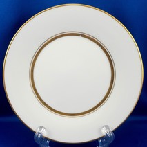 Noritake Gloria Bread and Butter Cake Plate White with Gold 6.5" ca 1970  6526 - $9.60