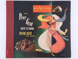 Henri René &amp; His Orchestra Peer Gynt Suite &#39;n Swing 4x 10&quot; 78rpm Record ... - £41.89 GBP