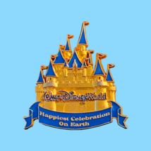 WDW Cast Exclusive Happiest Celebration on Earth Castle Pin~Pin# 38696~EUC! - £9.04 GBP