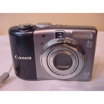 Canon PowerShot A1000 IS 10MP Digital Camera 4X Optical Zoom - Gray - £69.41 GBP