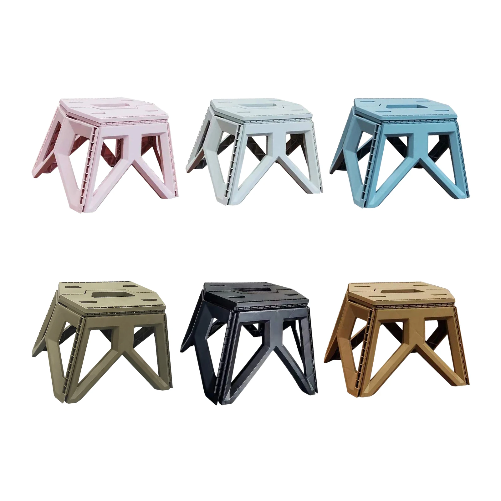 Portable Folding Stool Japanese-style Camping Fishing Chair Non-Slip Small Stool - £29.26 GBP+