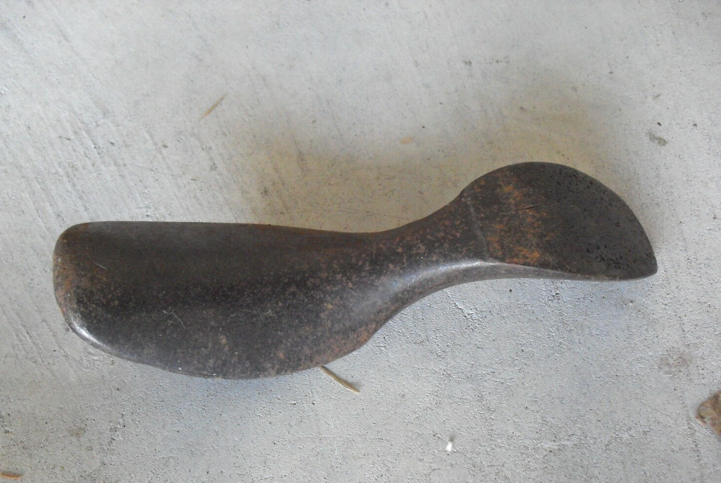 Primary image for HEAVY Antique Cast Iron Large Shoe Mold for Cobblers