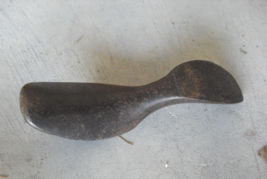 HEAVY Antique Cast Iron Large Shoe Mold for Cobblers - $34.65