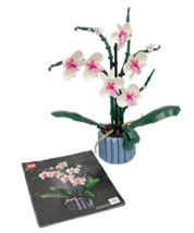 LEGO Icons: Orchid (10311) Botanical Collection Set 100% Complete w Manual - £27.40 GBP