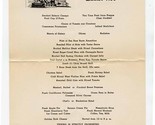 Buffalo Athletic Club Menu Buffalo New York 1941 Tipping in Strictly Pro... - £38.10 GBP