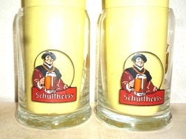 2 Schultheiss Berlin 0.5L German Beer Glasses - £10.35 GBP