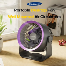 Multifunctional Electric Fan Circulator Wireless Portable Home Quiet Ven... - £27.52 GBP+