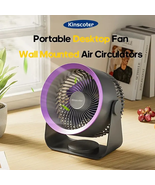 Multifunctional Electric Fan Circulator Wireless Portable Home Quiet Ven... - £27.61 GBP+