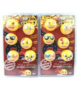 Lot of 2 EMOJI Pullback Speed Racers Collect Them All - Fun Collectible ... - £11.06 GBP