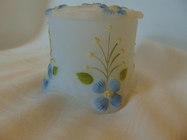 Fenton Trinket Box Hand Painted 100 Years Label 2005 - $64.34