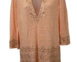 Calypso St. Barth Yoonie Tunic Dress, Top, Cover-up Resort Wear size XS ... - $34.61