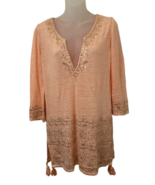 Calypso St. Barth Yoonie Tunic Dress, Top, Cover-up Resort Wear size XS ... - £27.10 GBP