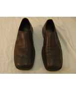 ROCKPORT BROWN LEATHER UPPER MANMADE BALANCE SLIP ON MEN&#39;S sz9.5 M DRESS... - €21,14 EUR
