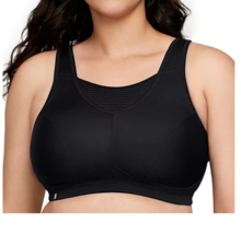 Glamorise Women&#39;s Full Figure Camisole Centennial  Bra 36G US Black  1067 - $32.73