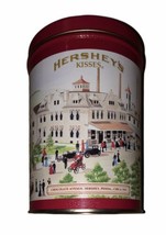 Vintage Hershey&#39;s Kisses Chocolate Avenue Collector Tin Hometown Series #4 - £8.64 GBP