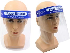 10Pcs Safety Face Shield Reusable Full Face - £27.62 GBP