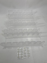 4 Hat Stand Acrylic Hat Holder Organizer &amp; Display Baseball Caps Storage... - $12.87