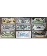 Reprint on paper with W/M Canada Bank of OTTAWA + BRITISH COLUMBIA 1863-... - £38.55 GBP