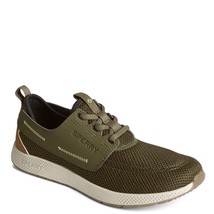 NEW! Sperry Top-Sider 7 Seas Sport Men&#39;s Casual Boat Shoes Olive Size 11 - $59.39