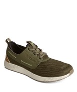 NEW! Sperry Top-Sider 7 Seas Sport Men&#39;s Casual Boat Shoes Olive Size 11 - $59.39