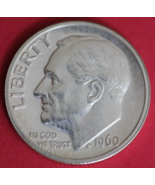 1960 Silver Proof Roosevelt Dime Exact Coin Shown  29 - $19.53 CAD