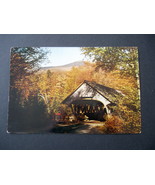 Vintage Giant Postcard of a New England Covered Bridge - Covered Bridge ... - $208.89 MXN