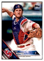 2016 Topps Yan Gomes  Cleveland Indians #30 Baseball card   MATV3 - £1.10 GBP