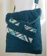Thirty One Crossbody Bag Teal Vary You Convertible Backpack + Retro Metr... - $34.54